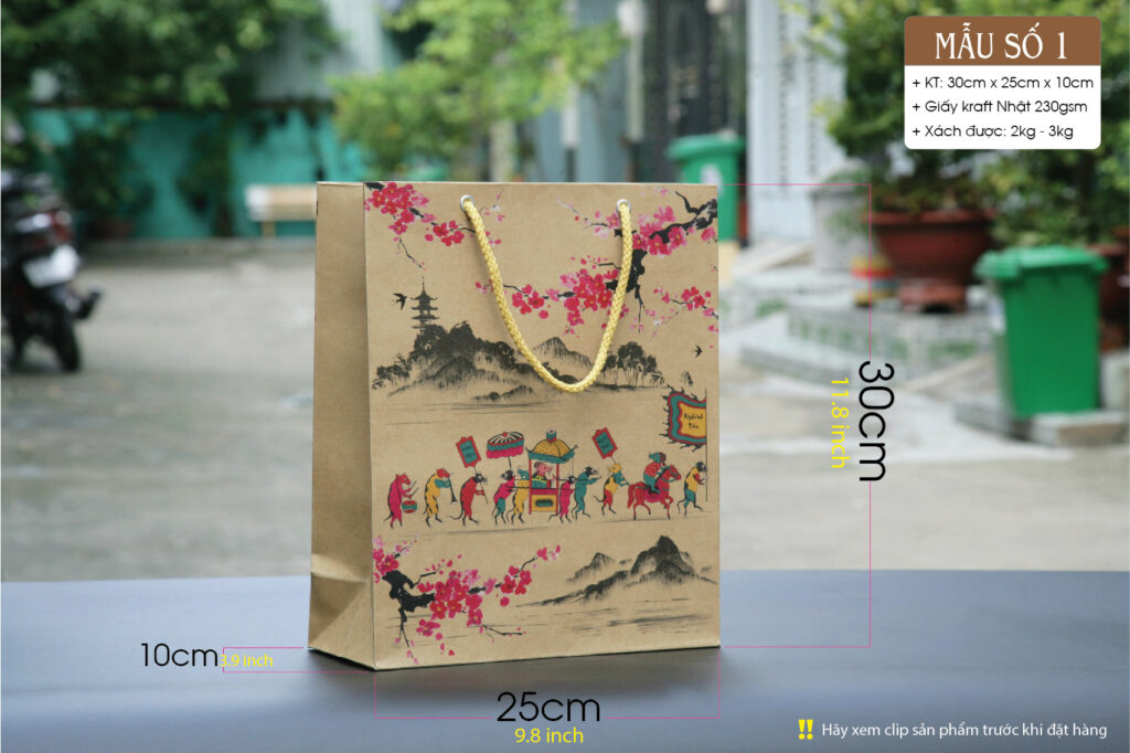 Eco friendly paper bag made in Vietnam