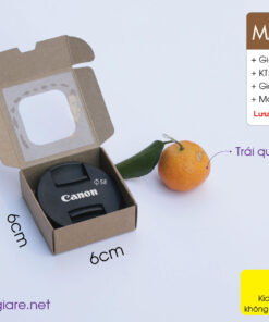 Hộp giấy siêu mini đựng hộp 1gr saffron