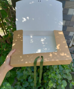 Hộp quà lớn giấy kraft - Có dây ruy băng thắt nơ - Kraft paper boxes with ribbon