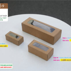 Hộp 9: Hộp mini nắp ngang