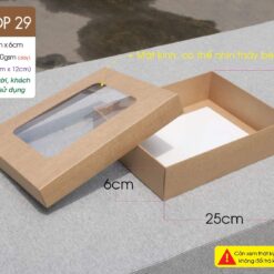 Hộp 29: Hộp giấy nắp rời