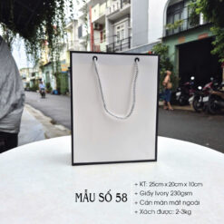 Mẫu 58: Mẫu túi giấy đẹp