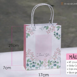 Mẫu 31: Túi giấy kraft trắng