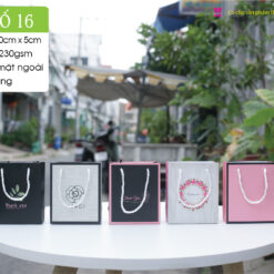 Mẫu 16: Túi giấy Kraft mini