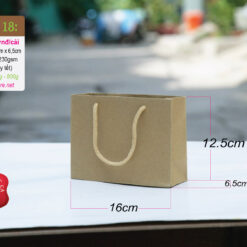 Mẫu 18: Túi kraft ngang mini