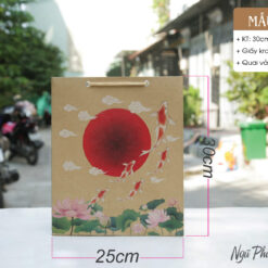 Mẫu 1: Túi giấy môi trường